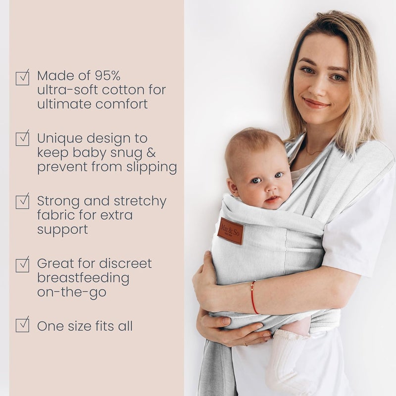 Max&So Pocket Wrap Baby Carrier - Image 4